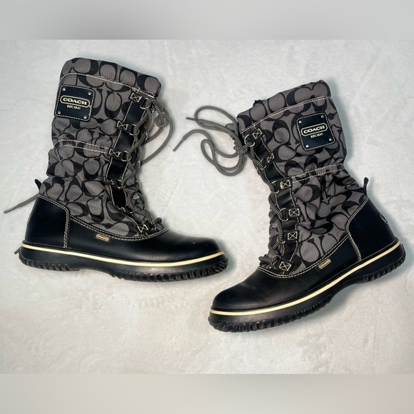 Coach Rain Boots - Picture 1 of 3